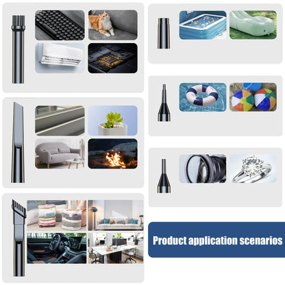Car Vacuum Cleaner Cordless Handheld Vacuum Cleaner -3 in 1 Portable Handheld Car Vacuum for Car,Office and Home